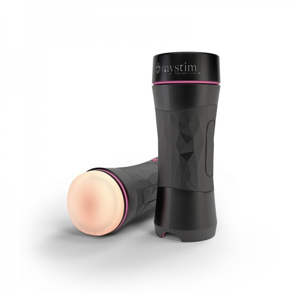 Мастурбатор "Mystim Oh Push Me Vagina" реалистичная вагина в тубусе 